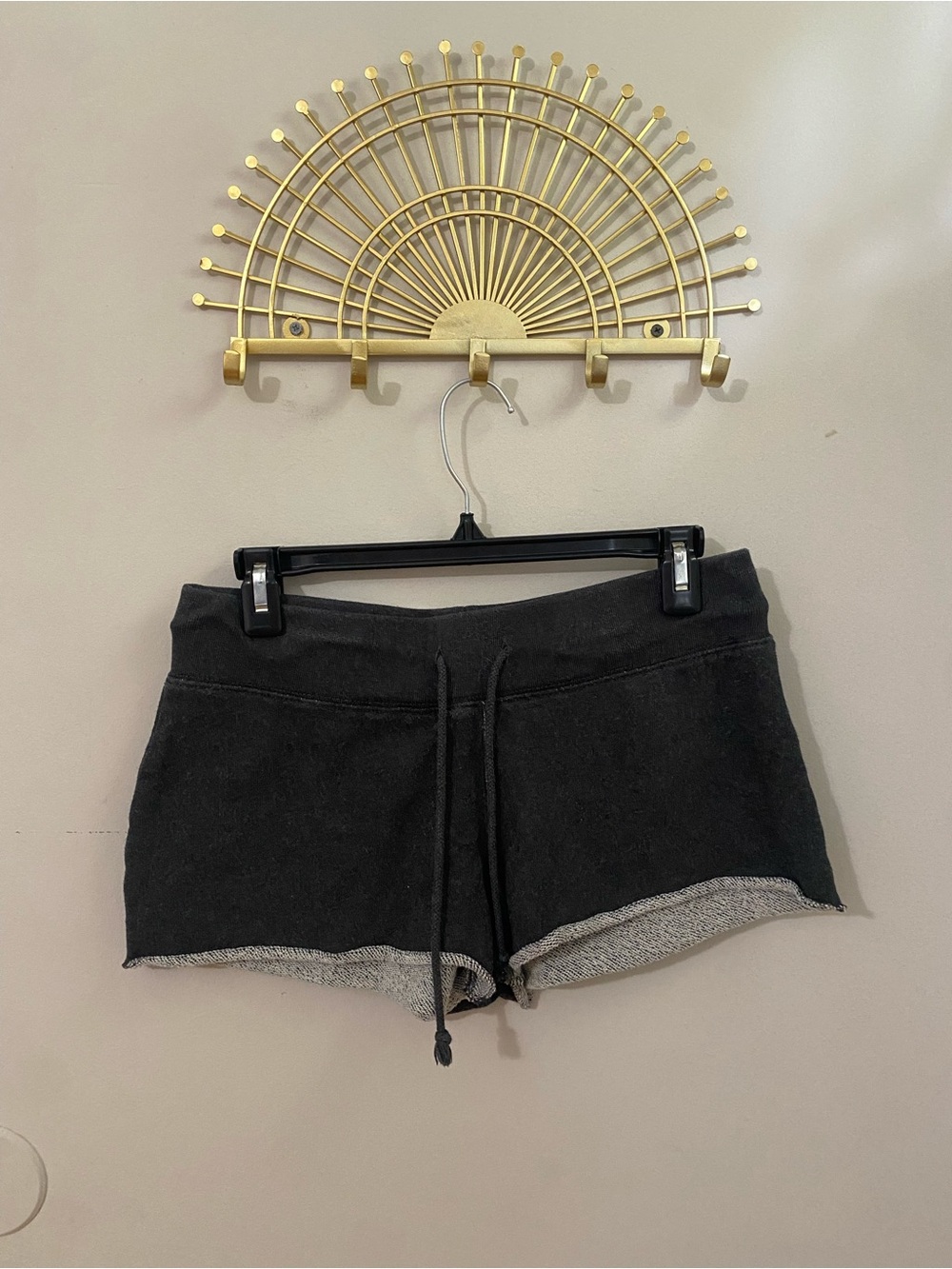 Brandy Melville Black Athletic Lounge Shorts